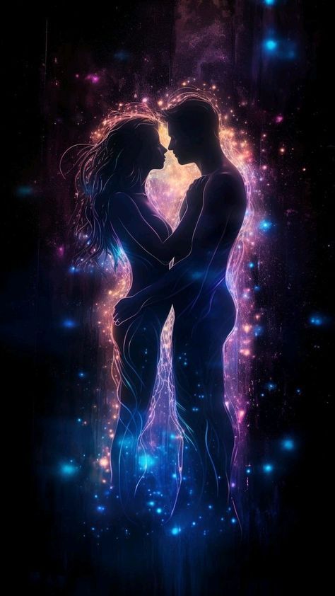 Twin Flame Art, Love Twins, Flame Art, Twin Souls, Twin Flame Love, Flame Design, Ancient Mayan, Romance Art, Protection Spells