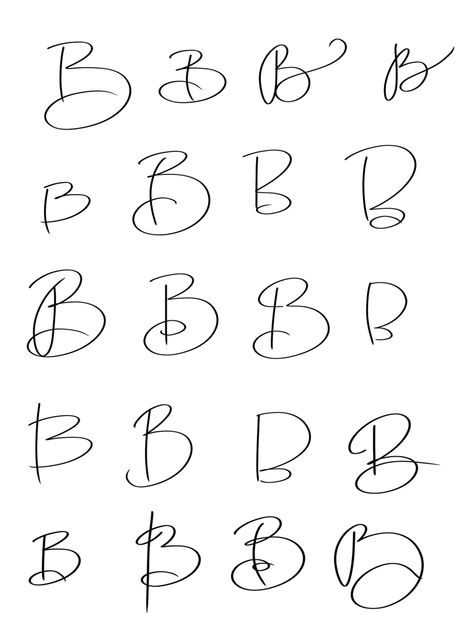 Cursive Letter B Tattoo, Capital B Calligraphy, B Handwriting, B Tatoos Alphabet, Dainty B Tattoo, Letter B Finger Tattoo, Script B Tattoo, B With A Heart Tattoo, Letter B Heart Tattoo