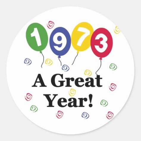 $7.65 | 1973 A Great Year Birthday #birthday, birth date, happy birthday, unioneight, unioneight.com, union eight, union8, dar, com birthday, fun birthday, birthday button, birthday tshirt, birthday gift, birthday party, birthday shirt, birthday mug, birthday gift idea, birth year, born in 1973, 1973, adult birthday 1973 Birthday Party Ideas, 1973 Birthday, Birthday Button, Birthday Tshirts, Birth Year, Birthday Stickers, Birthday Mug, Birthday Fun, Birthday Shirt