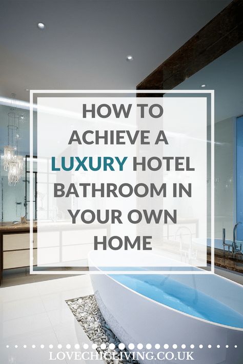 Great tips and ideas on how you can inject a bit luxury hotel bathroom style into your own home. Make your bathroom feel indulgent and decadent just like a boutique hotel using these easy techniques. Hotel Style Bathroom Luxury, Boutique Hotel Bathroom Design, Boutique Bathroom Ideas, Hotel Bathroom Aesthetic, Boutique Hotel Bathroom, Hotel Bathroom Design Luxury, Ensuite Decor, Small Ensuite Ideas, Hotel Style Bathroom