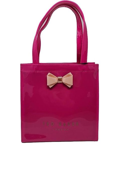 Ted Baker Aracon Bow Detail Handbag PVC Tote Small Icons, Bow Detail, Ted Baker, Shoe Bag, Handbags