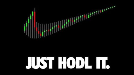 Just HODL it #HODL #DIP #NIKE #justdoit #Bitcoin #crypto Crypto Investment, Best Cryptocurrency, Block Chain, Best Crypto, Cryptocurrency Trading, Motivational Phrases, Cryptocurrency News, Know Your Meme, Spending Money