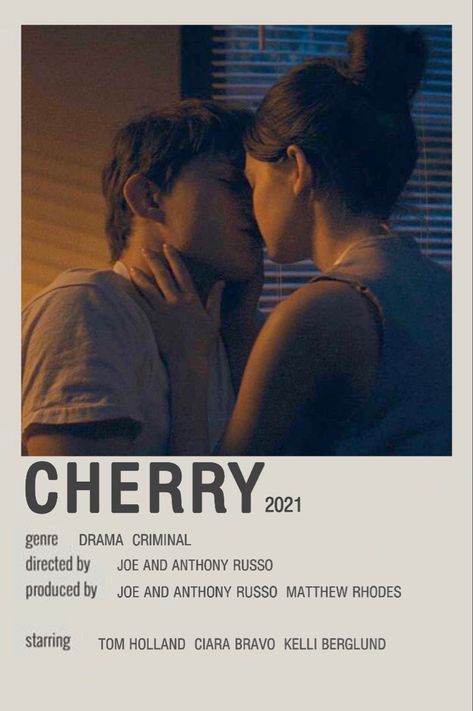 Cherry movie, tom holland ciara bravo, russo brothers, polaroid minimalist poster Movies Like Through My Window, Romcom Movies, Indie Movie Posters, Film Polaroid, Movies To Watch Teenagers, Romance Movie, Movie Hacks, Netflix Movies To Watch, Bon Film