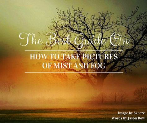 Learning how to take pictures of mist and fog is a skill which can be developed with some practice and a little guidance. Improve your mist and fog images! Mist Photography, Fog Images, Fog Photography, Landscape Photography Tips, Photography Help, Diy Photography, Take Pictures, Photography Tutorials, Outdoor Photography