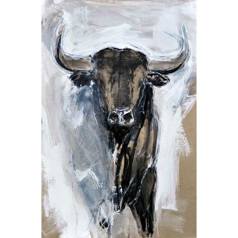 Abstract Bull Painting, Bull Artwork, Face Art Painting, Face Art Drawing, Bull Painting, Bull Art, Art Investment, Abstract Face Art, Abstract Art For Sale