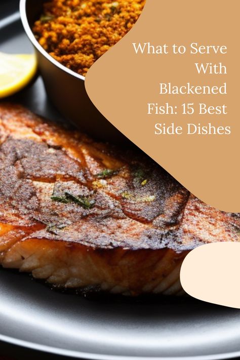 🔥🐟 Elevate your blackened fish with these mouthwatering side dishes! #foodie #yum #dinnerideas Sides For Blackened Fish, Fish Sides, Side Dishes For Fish, Blackened Fish, Blacken Fish, Shrimp Marinade, Cajun Shrimp Pasta, Creamy Grits, Crawfish Etouffee