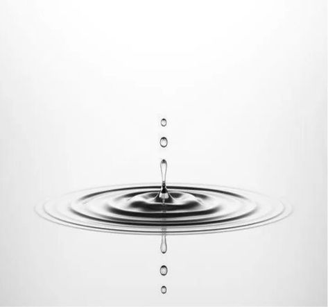 Waterdrop Tattoo, Ripples Tattoo, Waterdrop Drawing, Water Drop Ripple, Water Drop Tattoo, Water Tattoo, 4 Tattoo, Hummingbird Art, Album Art Design