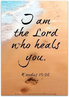 Exodus 15 26, Inspirerende Ord, Motivation Positive, Healing Scriptures, Ayat Alkitab, Prayers For Healing, Prayer Scriptures, Bible Verses Quotes Inspirational, Biblical Quotes