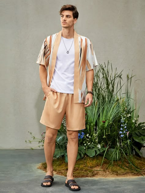 Aesthetic Summer Clothes Men, Fashion Outfits Men Summer, Summer 2023 Street Style, Waterfall Shoot, Greek Outfit, Picnic Outfit Summer, Italian Mens Fashion, Vintage Summer Outfits, Men's Summer Outfit