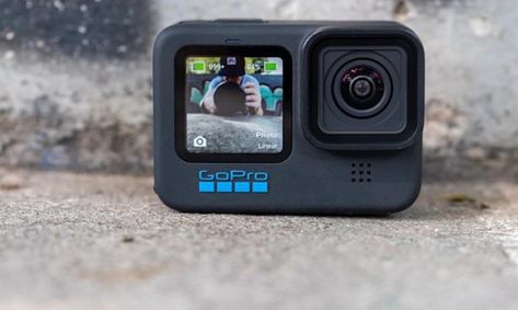 Go Pro cameras are always an after thought for me. Never owned one. I want to this year. Practical and a bargain at $400. New Gadgets 2020, Gopro Hero 10, Camera Prices, Gopro Photography, Take Video, Gopro Camera, Video Setting, Pro Camera, Latest Gadgets