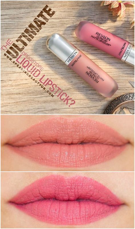 Revlon Lipstick Shades, Revlon Matte Lipstick, Revlon Ultra Hd Matte, Revlon Cosmetics, Basic Makeup Tutorial, Revlon Matte, Lipstick Colour, Revlon Lipstick, Makeup Lips