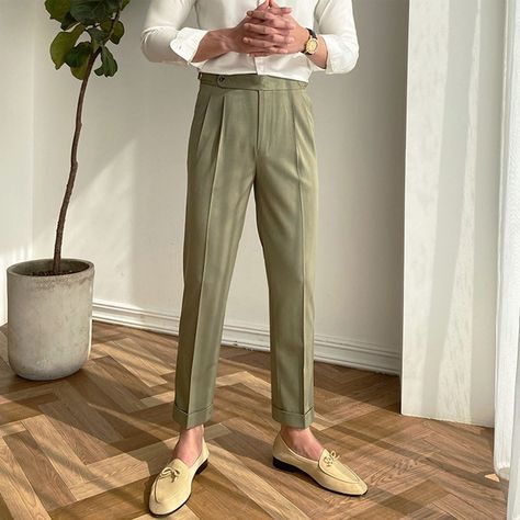 Fashion Men Casual, Comfortable Trousers, Simple Classic Style, Trouser Pocket, Formal Pants, Business Pants, Men Suit, Hip Hip, Vintage Pants