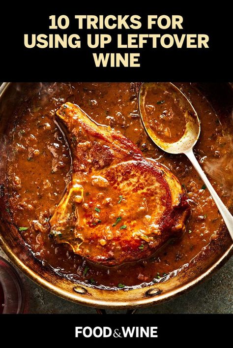 We've gathered 10 tips for using up leftover wine, from making your own red wine vinegar to baking a cake with wine in it. Red Wine Recipes Cooking, Convenient Dinner, Creamy Chicken Stew, Weeknight Dinner Ideas, Red Wine Recipe, Baking A Cake, Leftover Wine, Creamy Mustard Sauce, Sweet Red Wines