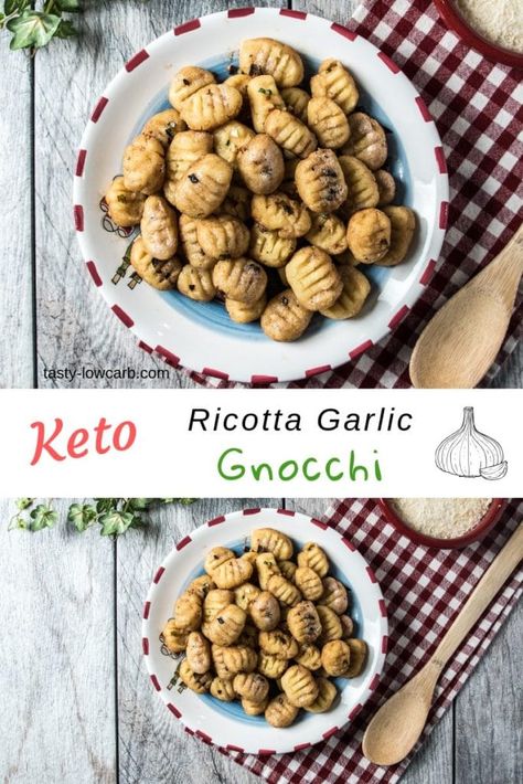 Keto Ricotta Garlic Gnocchi Garlic Gnocchi, Health Lunch, Ricotta Gnocchi, Medicine Tips, Baking Powder Uses, Boiled Egg Diet Plan, Baking Soda Beauty Uses, Low Carb Pasta, Low Carb Diet Recipes