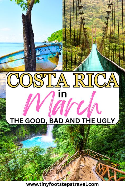 In this article I guide you through what Costa Rica is like in March. Here you'll find what the weather is like, things to do, and more. Traveling To Costa Rica, Costa Rica Travel Aesthetic, Things To Do In Costa Rica, Costa Rica Activities, Travel To Costa Rica, Visiting Costa Rica, Costa Rica With Kids, Costa Rica Travel Guide, Guanacaste Costa Rica