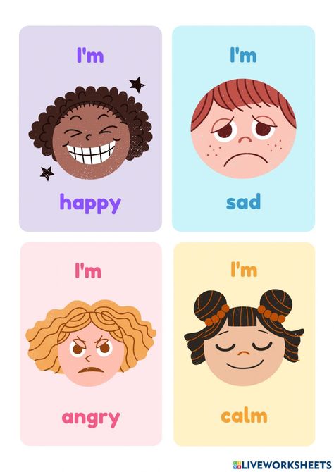 Feelings Faces Printable, Emotions Pictures Feelings, Emotions Poster Free Printable, Emotion Flashcards Free Printable, Feelings Flashcards Free Printable, Emotion Cards For Kids Free Printable, Feelings Chart Preschool, How Do You Feel Today, Feelings For Preschool