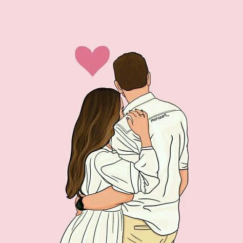 Couple Illustration Wedding, Baby Cartoon Drawing, Clover Print, Instagram Symbols, Emoji Love, Creative Gifts For Boyfriend, Girly Wall Art, Nothing But Flowers, Shadow Pictures