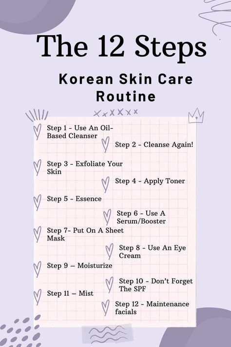 Embark on a transformative skincare journey with the comprehensive 12-step Korean routine. Delve into the art of self-care as you navigate through cleansing, exfoliating, toning, masking, treating, moisturizing, and more in twelve elegant steps. Embrace the dedication to radiant beauty and holistic well-being. #KBeautyOdyssey Korean Routine, K Beauty Routine, Korean 10 Step Skin Care, Korean Beauty Routine, Skin Care Routine Order, Oil Based Cleanser, Cleansing Routine, Korean Skincare Routine, 12 Step