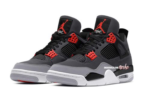 Air Jordan 4 Infrared 23 Black Cement DH6927-061 | SneakerNews.com Jordan 4 Infrared, Air Jordan 4 Bred, Jordan 4 Red, Jordan 4 Bred, Jordan Iv, Jordan 4 Black, Jordan 4’s, Nike Air Jordan 4, Jordan 4s