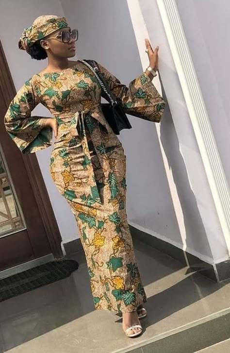 Long Ankara Gowns, Fancy Gown, Ankara Dress Designs, Ankara Styles For Women, Ankara Long Gown, Ankara Long Gown Styles, Maxi Design, African Fabric Dress, Long African Dresses