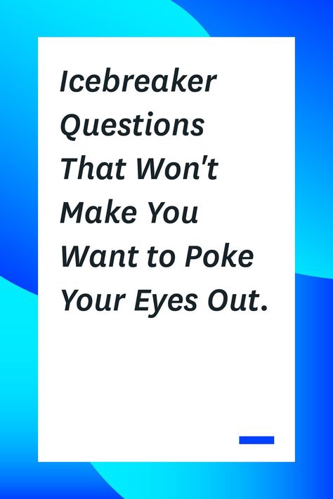 These 100+ icebreaker questions will help your team get out of work mode and establish a stronger rapport with one another. Ice Breaker Activities For Adults Small Groups, This Or That Icebreaker, Questions To Ask Your Team, Zoom Icebreaker Games For Work, Bible Ice Breaker Games, Questions To Get To Know Coworkers, Would You Rather Questions For Work, Get To Know Coworkers Questions, Team Check In Questions