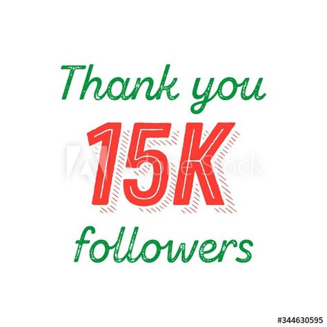 Thank you, 15K followers, social media vector design #AD , #social, #followers, #design, #vector, #media Followers Social Media, Fonts Calligraphy, 15k Followers, Art Fonts, Design Ad, Design Vector, Vector Design, Stock Vector, Calm Artwork