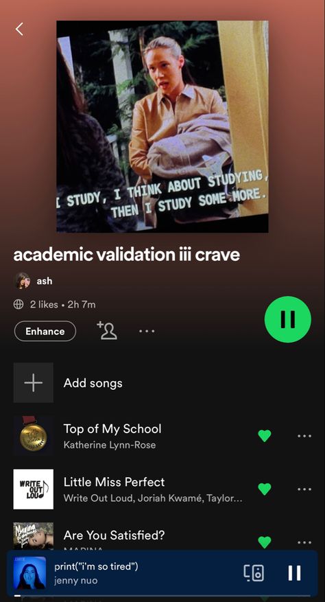 Top Of My School Spotify, Top Of My School, Little Miss Perfect, School Tops, My School, I School, Out Loud, The Top, Songs