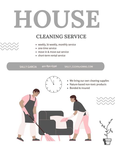 This beautiful House cleaning Service flyer  is editable and allows you to purchase, edit, and personalize in a matter of few simple clicks. (Size 8.5 X 11 in) You will receive access to your template instantly after purchasing and can edit in an easy-to-use web application!  Instant Download Printable only- This listing does not offer any physical item for shipment. Flyers For Cleaning Services, Cleaning Service Ideas, Cleaning Flyer Ideas, Cleaning Advertising Ideas, Lotto Win, House Keeper, Cleaning Flyers, Cleaning Service Flyer, Cleaning Lady