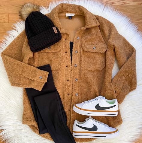 Woman’s Fall Outfits 2023, Fall Outfits 2023 Women 30s, How To Dress For Boston In Winter, Mid 30s Fall Outfits Women, Easy Mom Outfits Winter, Simple Cute Winter Outfits, Cheap Fall Outfits For Women, Nike Fall Outfit, Nike Legacy Court Outfit