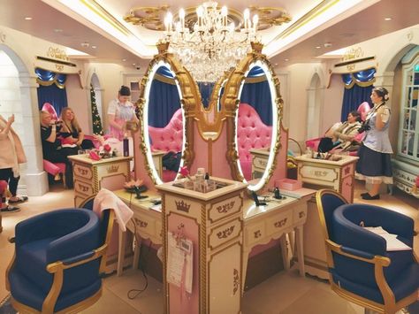 harrods bippidi boppidi boutique aspiring kennedy Makeup Studio Decor, Dreamland Billionaires, Bibbidi Bobbidi Boutique, Kids Salon, Lauren Asher, Salon Suites Decor, Princess Beauty, World Of Disney, Mini Spa