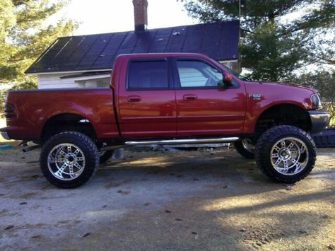 Ford F150 Crew Cab 97-03 2003 F150, Ford F150 Lifted, Ford F150 Accessories, F150 Lifted, Ford F150 Crew Cab, F150 Accessories, Fords 150, Truck Girl, Full Size Pickup Truck