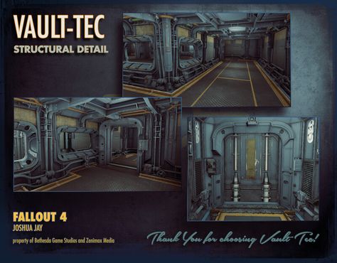 ArtStation - Fallout 4: Vault-Tec Minecraft Fallout Vault, The Sims 4 Fallout Cc, Lego Fallout, Fallout Artwork, Vault Room, Sims2 Cc, Minecraft Base, Vault 111, Vault Dweller