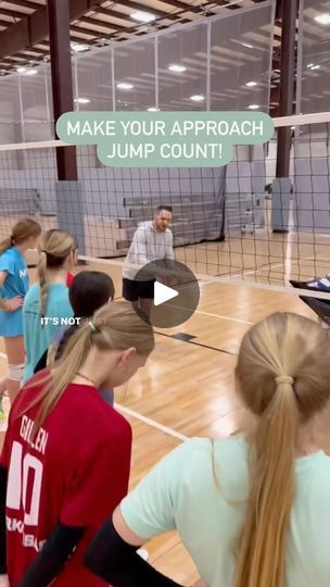 24K views · 719 reactions | The step/close (last two steps) is crucial to generating power in your approach! To help your players to be explosive, and to work on timing and transition while you’re at it, try this version of a hitting line! (First rep is just the step/close, then player transitions back quickly into a full approach for the second rep) #volleyball #volleyballplayer #volleyballcoach #volleyballtips #volleyballdrills #volleyballteam #clubvolleyball | Volleyball Lessons Tulsa Volleyball Lessons, Generating Power, Volleyball Practice, Volleyball Tips, Volleyball Drills, Coaching Volleyball, Volleyball Team, Volleyball Players, Drills