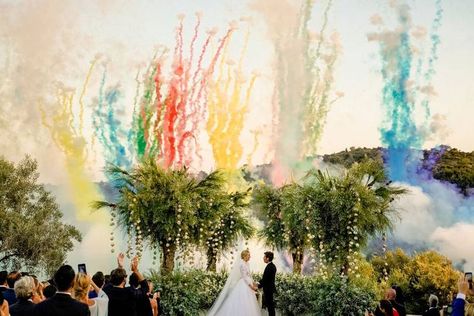 Chiara Ferragni's Wedding: Everything You Need To Know | British Vogue Sicily Wedding, Celebrity Bride, Unique Floral Arrangements, Event Producer, Dior Dress, Golden Globe Award, Dove Cameron, Italian Wedding, Lady Diana