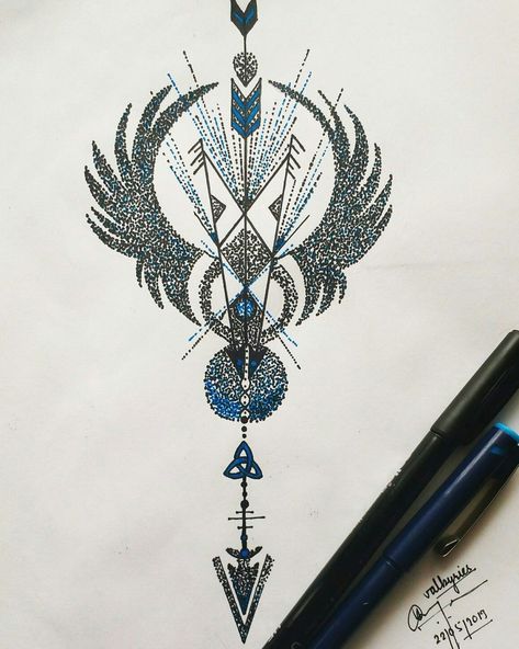 240+ Magnificent Valkyrie Tattoos Ideas and Meaning (2022) - TattoosBoyGirl Nordic Tattoo Valkyrie, Valkyrie Tattoo Symbols Norse Mythology, Norse Valkyrie Tattoo, Viking Symbol Tattoo For Women, Viking Tattoo Women, Women Viking Tattoo, Valkyrie Symbol Tattoo, Viking Tattoos For Women Norse Mythology, Norse Mythology Tattoo For Women