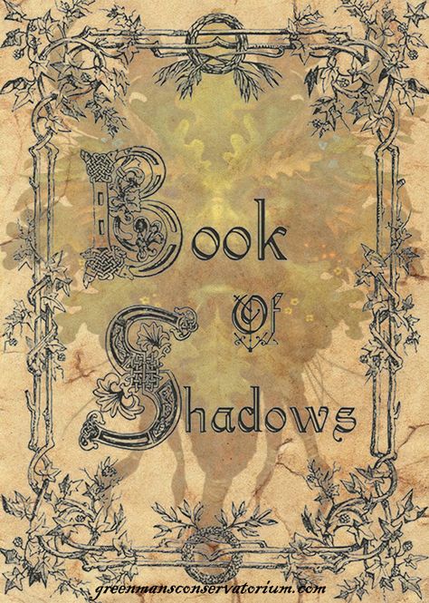 Possible Book of Shadows cover page Book Of Shadows About Me Page, Book Of Shadows Ideas, Grimoire Inspiration, Blank Book Of Shadows, Witch Ideas, Book Of Shadows Pages, Create A Book, Magick Symbols, Grimoire Book