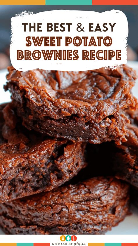 Easy Sweet Potato Brownies Recipe Vegan Candied Sweet Potatoes, Healthy Brownie Recipe Sweet Potatoe, Tasty Sweet Potato Recipes, Sweet Potato Desserts Easy, Sweet Potato Brownies Healthy Easy, Recipes That Use Sweet Potatoes, Sweet Potato Banana Brownies, Foods With Sweet Potato, Brownies Made With Sweet Potatoes