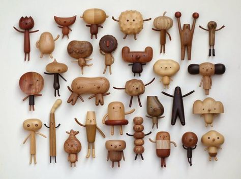 Toy Animals, Cartoon Toys, Toy Art, Kids Wood, Whittling, Designer Toys, Wood Toys, Dremel, Wood Sculpture