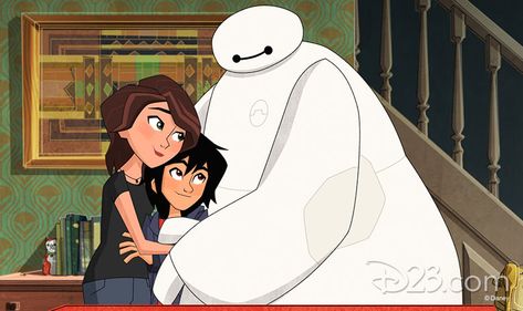 Everything You Need to Know About Big Hero 6 The Series’ Brand-New Season - D23 Noodle Burger, Big Hero 6 The Series, Aunt Cass, Big Hero 7, Disney Storybook, Hiro Hamada, Growing Pains, Cartoon Series, Walt Disney Animation Studios