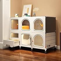 Kitten Playpen, Cat Cages Indoor, Diy Cat Enclosure, Cat Playpen, Wooden Cat House, Camping With Cats, Cat Cage, Cat Fence, Cat Kennel