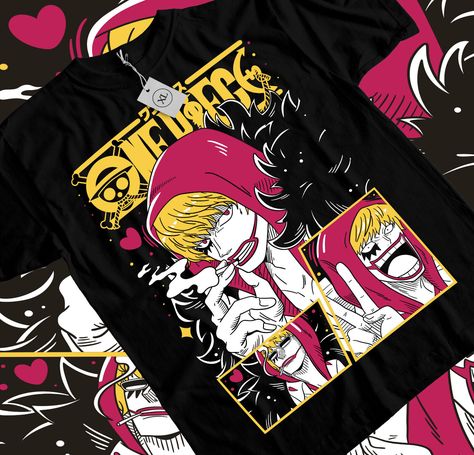 Corazon T-shirt One Piece Anime Manga Graphic Tee T-Shirt One Piece Anime Manga, Illustration Tshirt, Boston Garden, Garden Shirt, One Piece Shirt, Vintage Boston, Nerd Fashion, Guy Harvey, Anime Tshirt