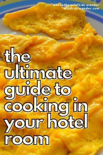 Easy Hotel Dinner Ideas, How To Cook In A Hotel Room, Hotel Cooking Meals, Crockpot Hotel Cooking, Hotel Cooking Meals Families, Microwave Dinners Hotel, Disney Breakfast In Hotel Room, Easy Hotel Meal Ideas, Easy Meals For Hotel Stays