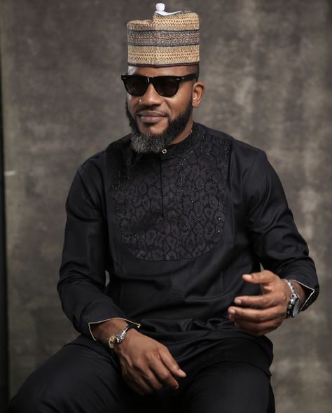 Black Native Wears For Men, Vintage Outfit For Men, Native Wears For Men, Kaftan Embroidery, Senator Wears, African Kaftan, Men Kaftan, Party Outfit Men, Native Wears