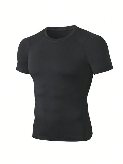 Discover the perfect blend of performance and style with our black compression shirts.  The sleek, black design suits any occasion, whether at the gym or on the go. Our compression technology supports muscles, reduces fatigue, and enhances recovery. Ideal for both men and women, these shirts are a must-have for any fitness enthusiast. Black compression shirts, men's compression tops, women's compression wear, athletic wear, workout gear, fitness clothing, sports compression shirt, Toji Fit Black Compression Shirt, Compression Shirt Men, Men Activewear, Compression Wear, Compression T Shirt, Mens Compression, Running Fitness, Compression Shirt, Outdoor Men