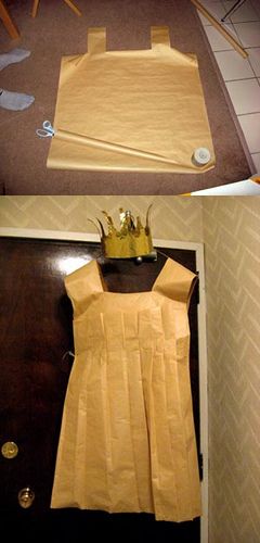 paper bag princess costume / Use for character dress up week & I have the book! Paper Bag Princess Costume, Diy Princess Costume, Last Minute Halloween Costume Ideas, Book Characters Dress Up, Paper Bag Princess, Book Character Day, Last Minute Halloween Costume, Character Dress Up, Book Costumes