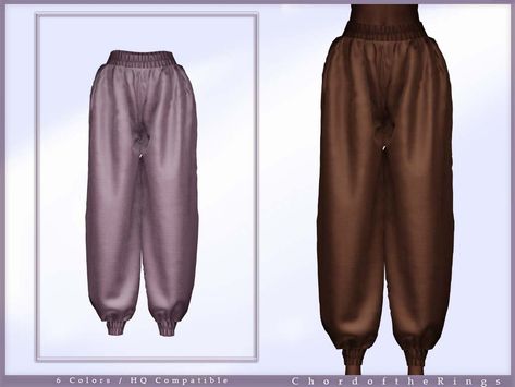 Sims 4 Harem Pants, Sims 4 Parachute Pants, Sims 4 Baggy Pants, Ninja Pants, Japanese Pants, Dancing Woman, Samurai Pants, Baggy Dresses, Cc Clothes