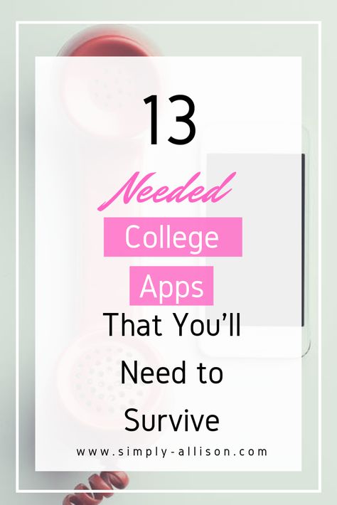 Being a college student could be overwhelming sometimes. Here are essential college apps to include in your every day life. College Organization Binder, Apps For College Students, Apps For College, Life Audit, Time Management College Student, College Note Taking, Essential Apps, College Apps, Freshman Tips