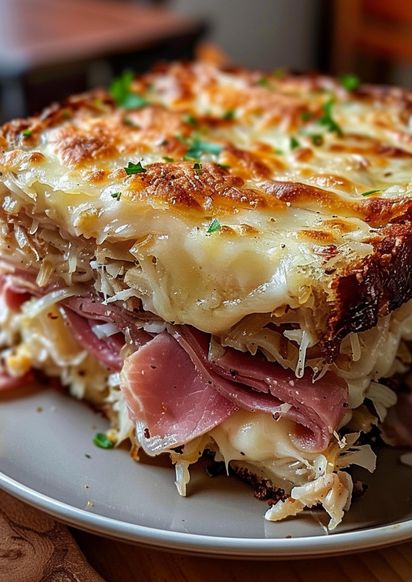 Love Reuben sandwiches? This Homemade Reuben Bake is a game-changer! Packed with layers of savory corned beef, melty Swiss cheese, and tangy sauerkraut, all wrapped in buttery crescent roll dough. It’s quick, easy, and perfect for a family dinner or party! Save this pin and give it a try—you won’t regret it! Check out more delicious recipes on my Pinterest: https://www.pinterest.com/EMMARECIPES18/. Reuben Bake Recipe, Reuben Bake, Reuben Sandwich Classic, Reuben Sandwiches, Classic Sandwich, Reuben Sandwich, Crescent Roll Recipes, Crescent Roll Dough, Crescent Roll