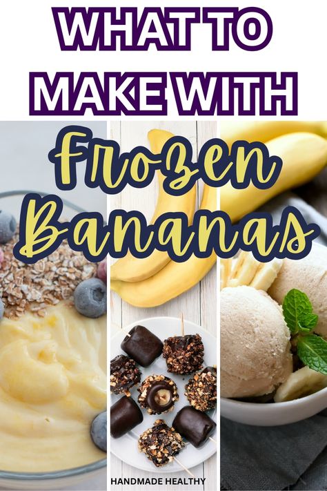 how to tell if frozen bananas are bad Things To Do With Frozen Bananas, Frozen Banana Muffin Recipes, Recipe With Frozen Bananas, Uses For Frozen Bananas, How To Use Frozen Bananas, Frozen Bananas What To Do With, What To Make With Frozen Bananas, Recipes Using Frozen Bananas, Frozen Banana Recipes Baking