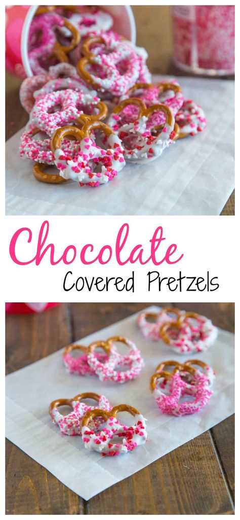 Chocolate Covered Pretzels Recipe, Pretzels Dipped, Valentines Treats, Valentines Snacks, Class Activity, Covered Pretzels, Pretzels Recipe, Chocolate Party, Sale Ideas